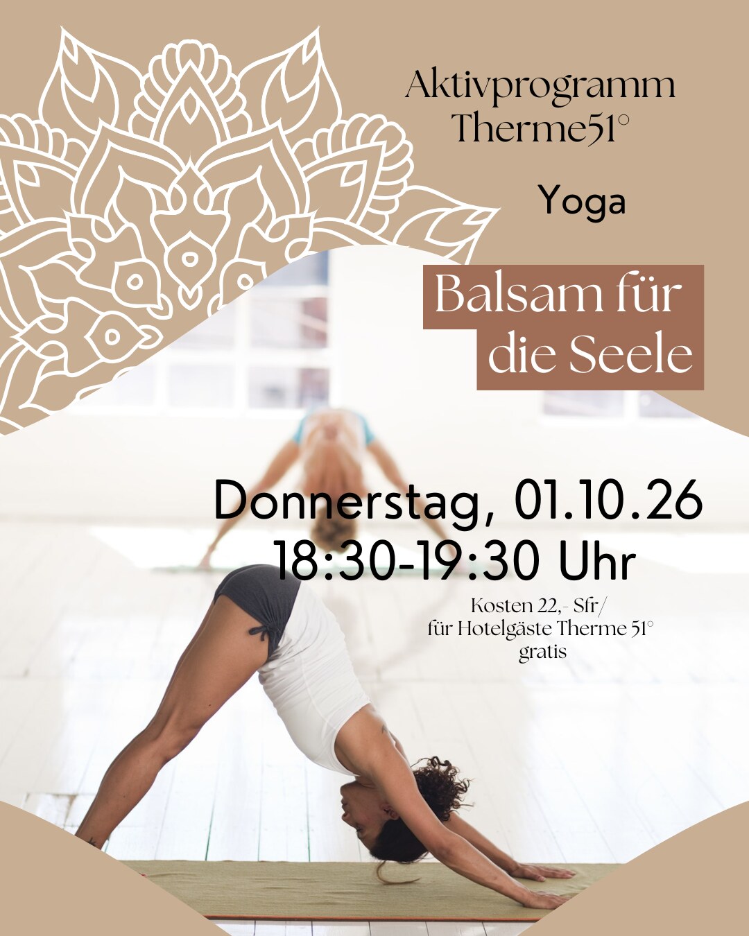 Yoga «Balsamo per l’anima»