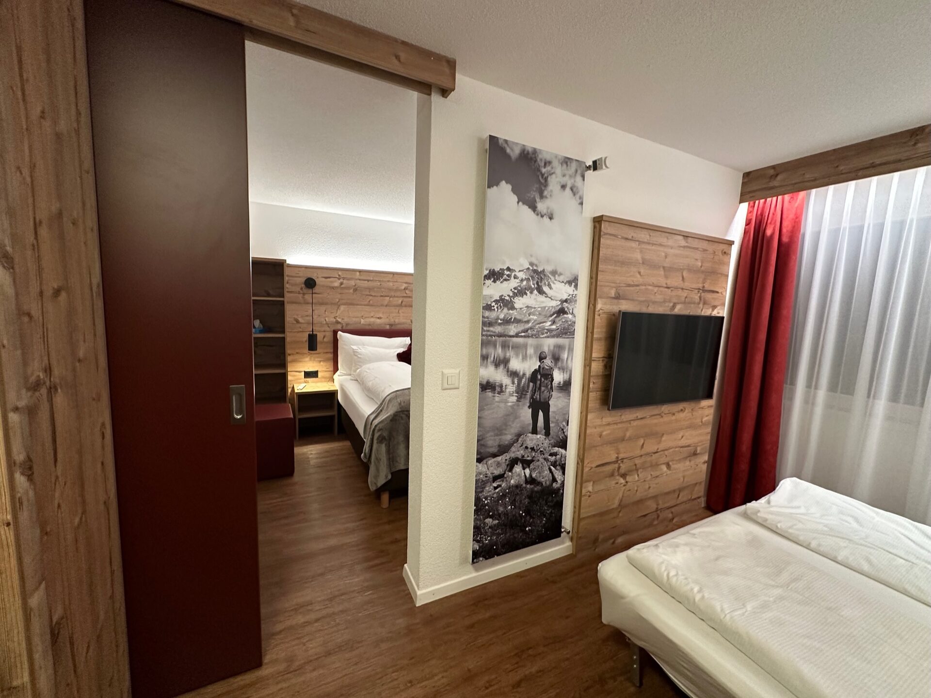 Junior suite Therme 51° — zona giorno e notte separate