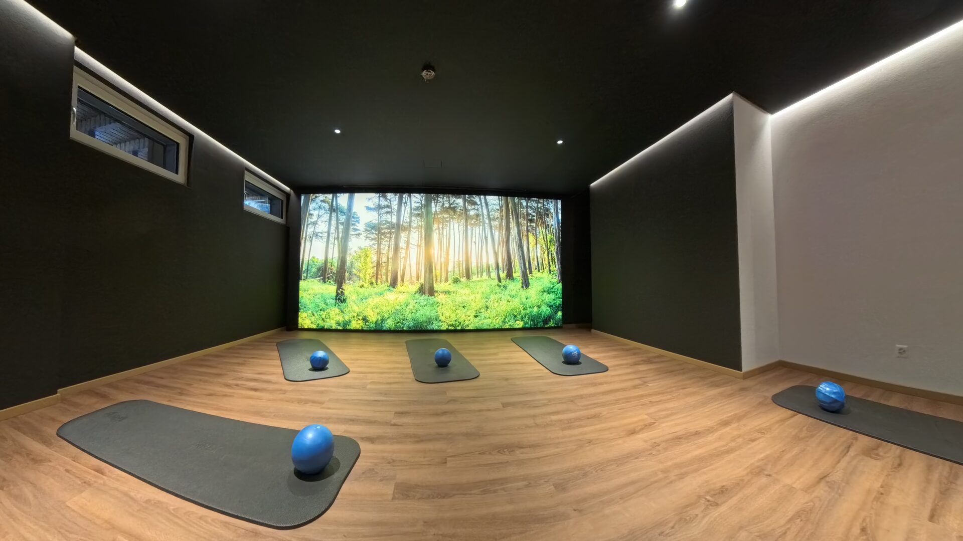 Sala movimento Yoga e Pilates — Therme 51°